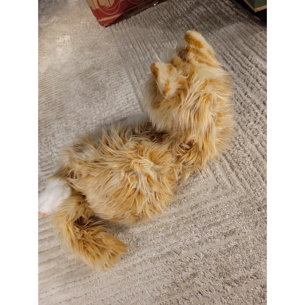 Orange Tabby Cat Interactive Pet Realistic Purrs Meows Ageless Inovation Moves - Picture 5 of 9